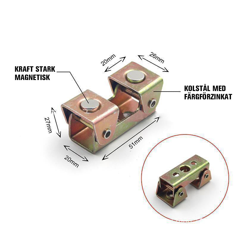 Justerbar magnetisk hållare för svetsning (2 ST / SET)