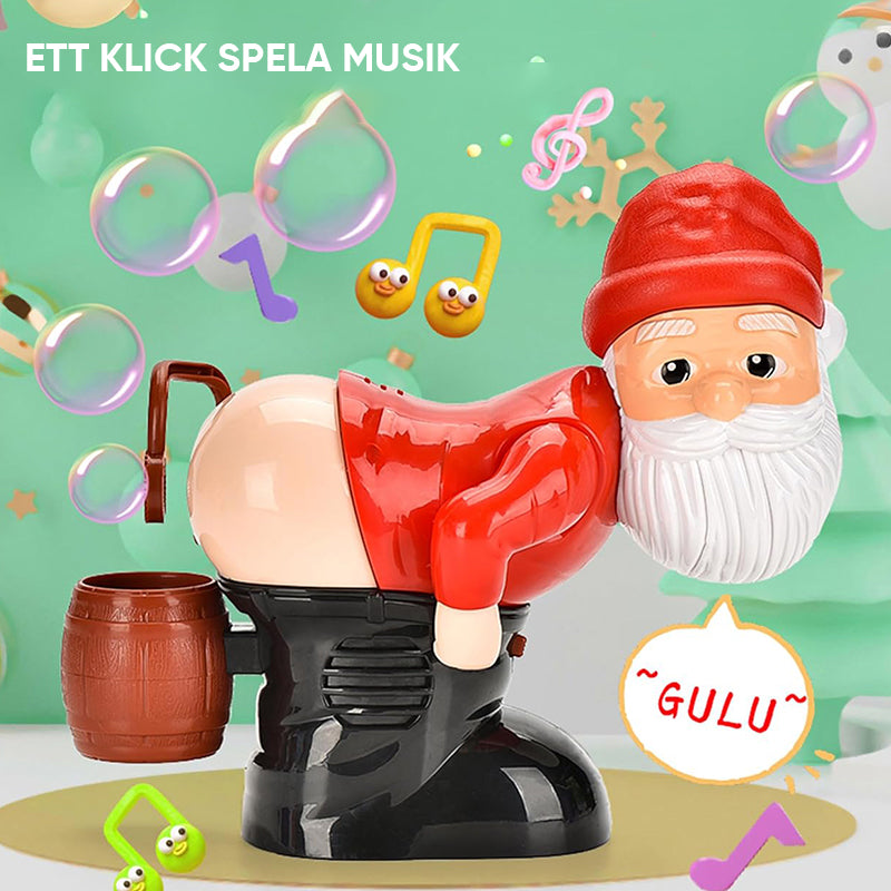 Rolig Santa bubbla blåser maskin