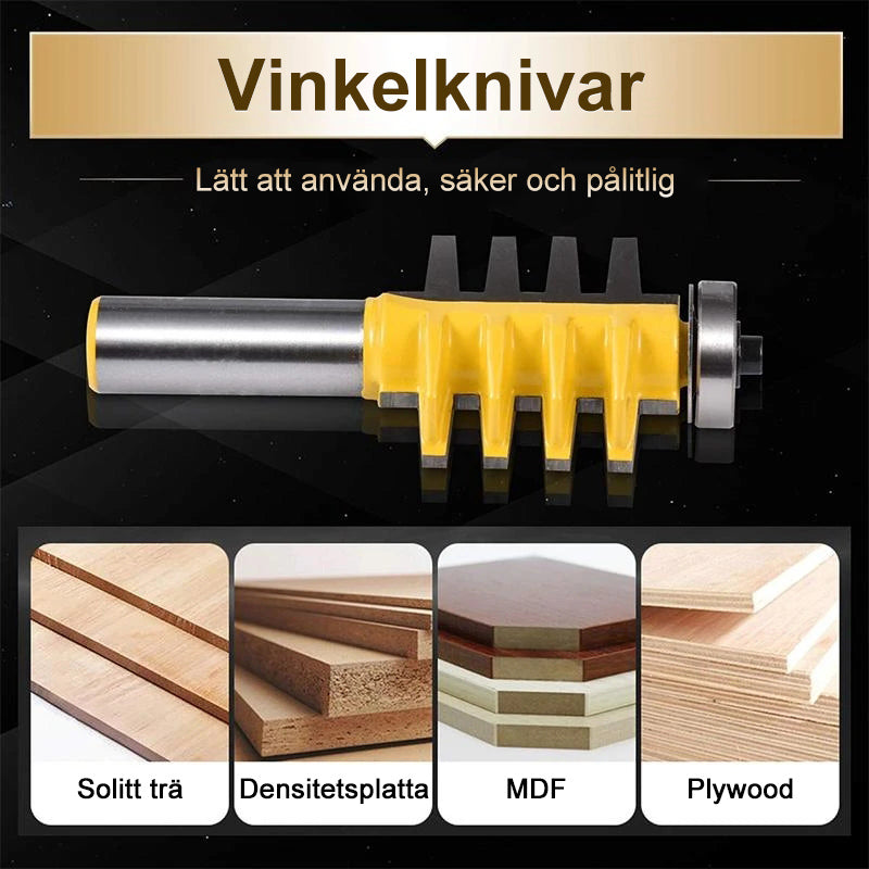 Tungan & Räffla Fräsning Router Bit