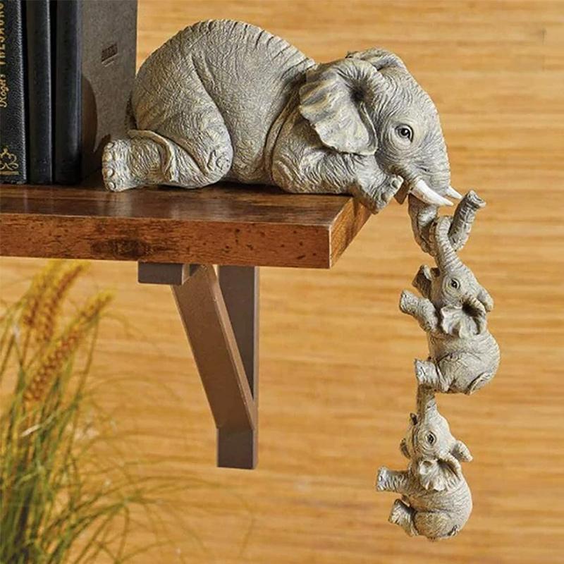 Handmålad Elefant | Inredningsdekoration