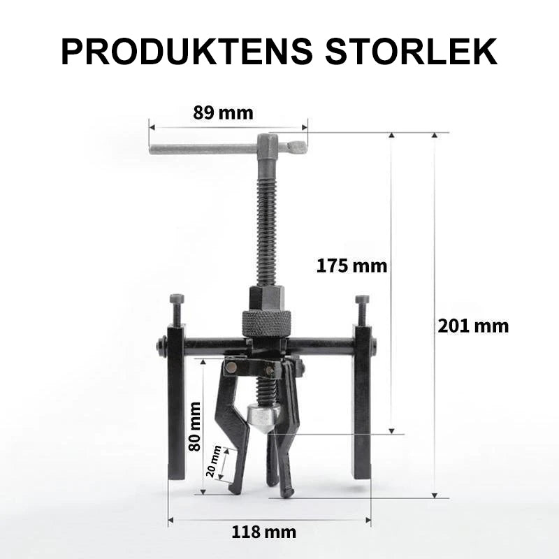 Universell avdragare för innerlager