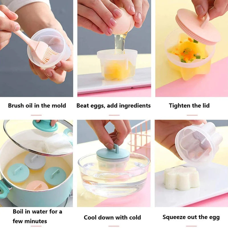 🥚Cute Boiled Egg Mold