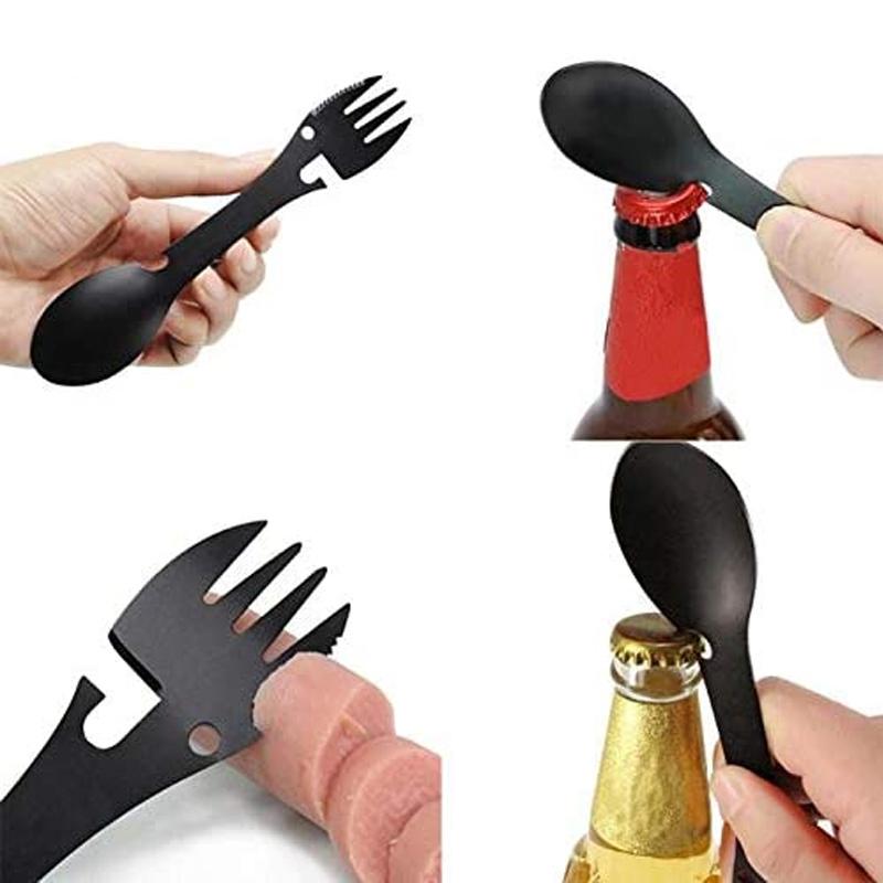 Trekverktyget - 5 i 1 taktisk spork