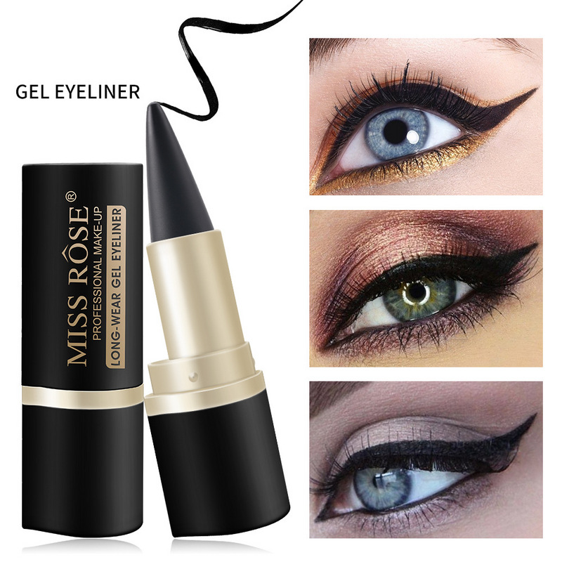 Vattentät Solid Eyeliner med ett huvud