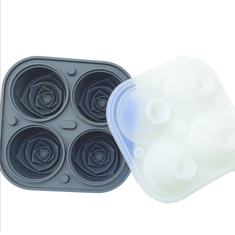 Silicone Rose Ice Ball Maker