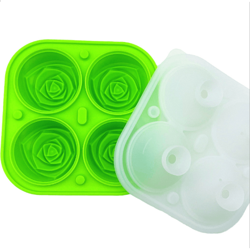 Silicone Rose Ice Ball Maker