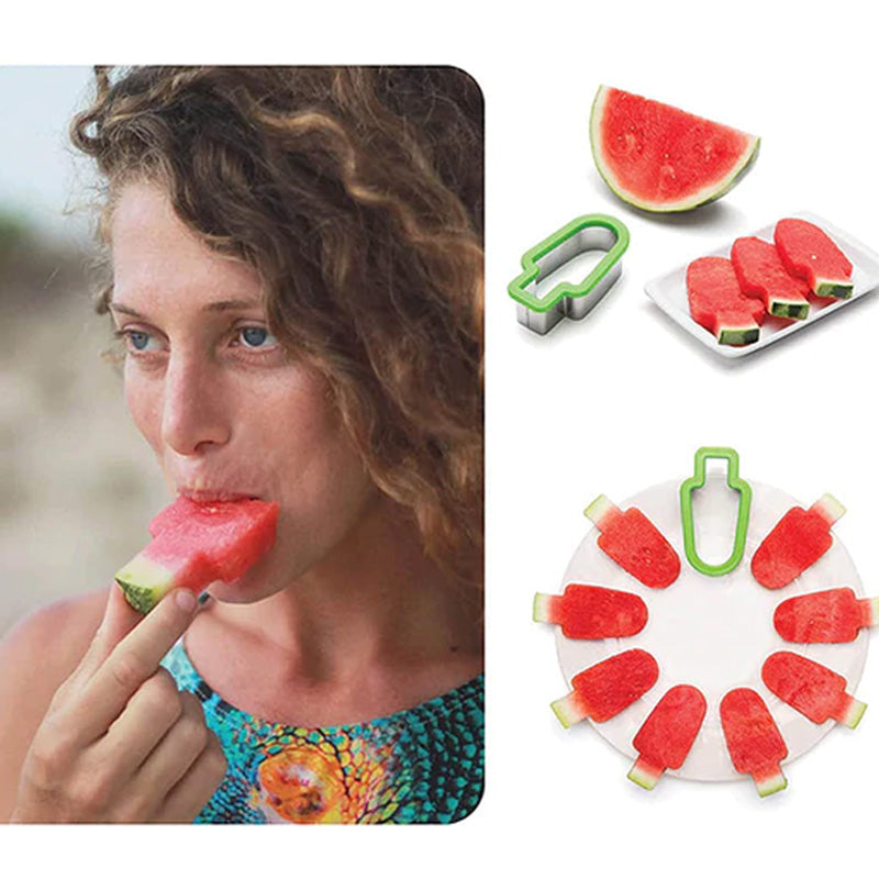 Popsicle Form Form vattenmelon Skivmodell