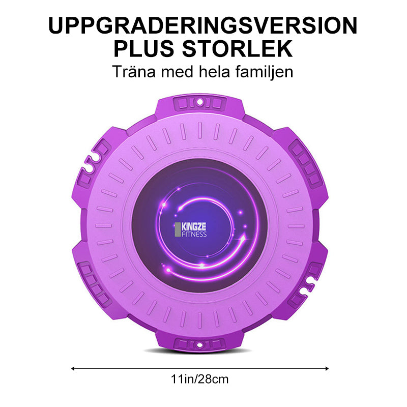 Massage midja vridbräda med dragrep