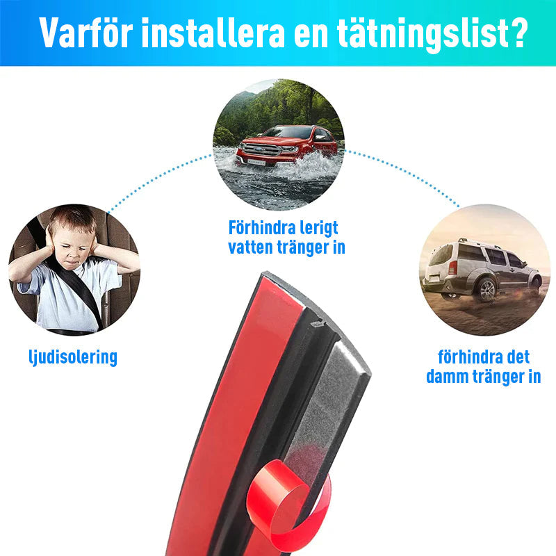 Kantband för vindrutor