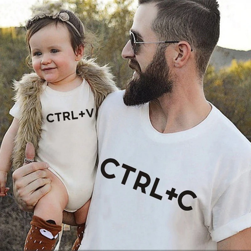 Matchande familjekläder | CTRL+C T-shirt & Body