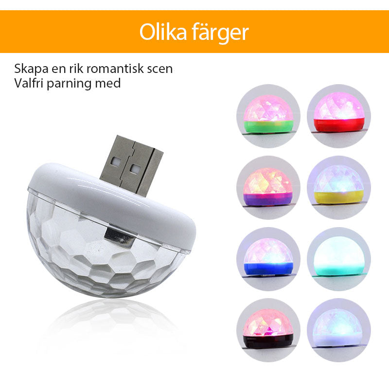 USB Mini Svampljus