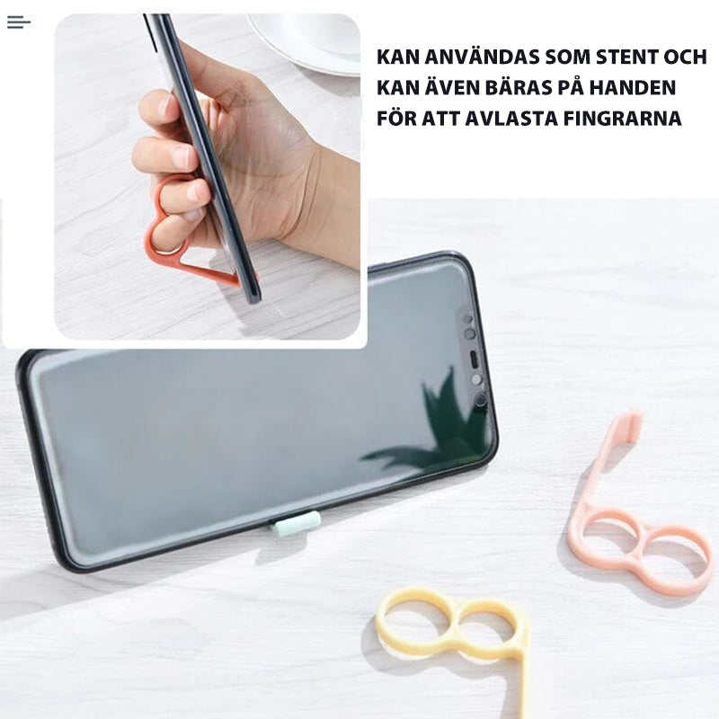 Fingerring Mobiltelefonfäste (10 st)