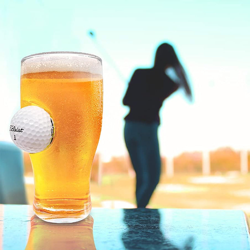 🏑Golfboll Pint Glas