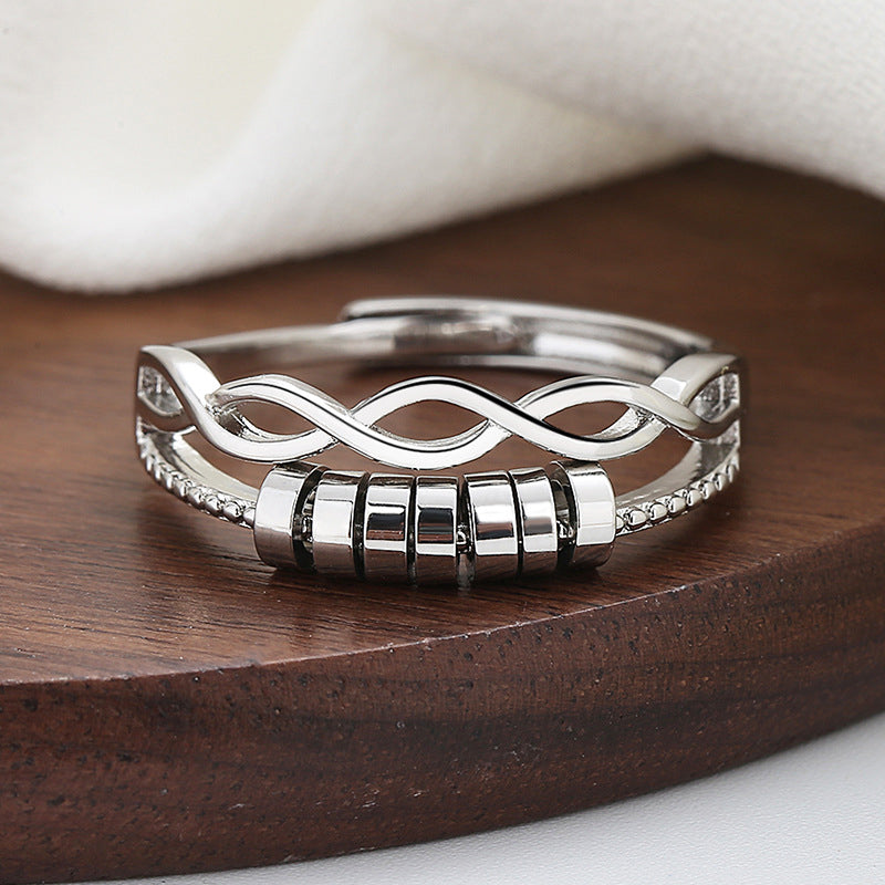 Kör bort din ångest Infinity Fidget Ring