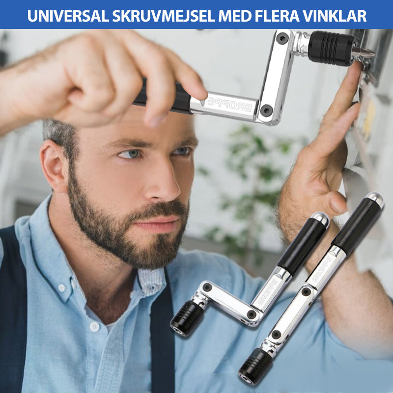 Universal Skruvmejsel med Variabel Vinkel