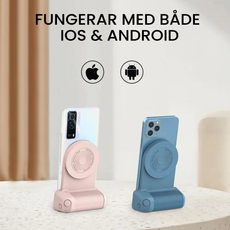 Magnetisk kamerahandtag Bluetooth-fäste