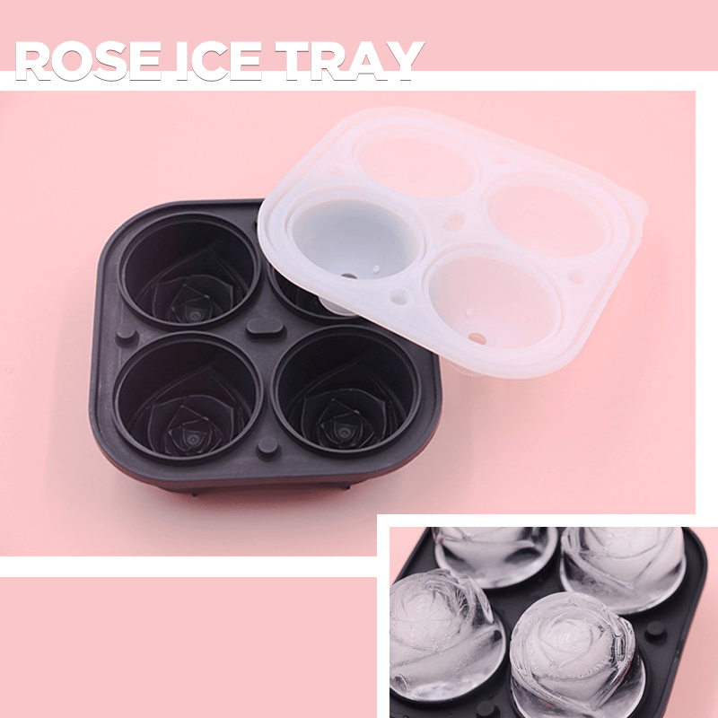 Silicone Rose Ice Ball Maker