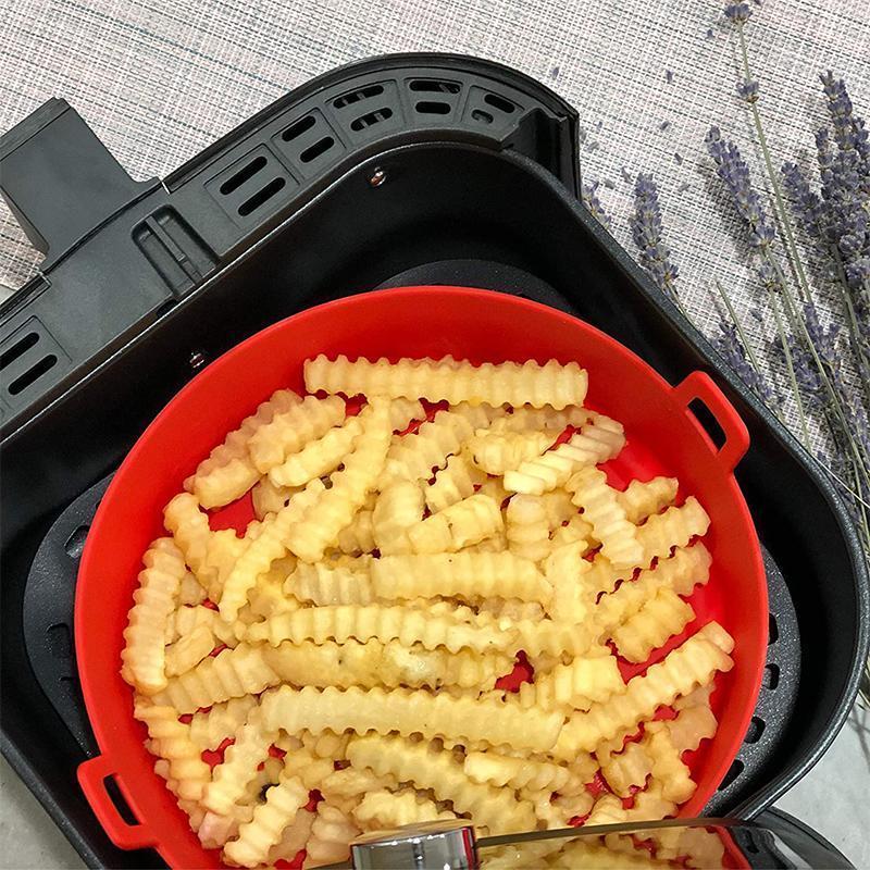 Luftfritös-bricka Lätt att rengöra Non-stick bakform