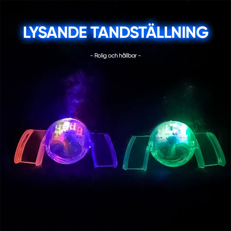 Blinkande party LED-tandlampa