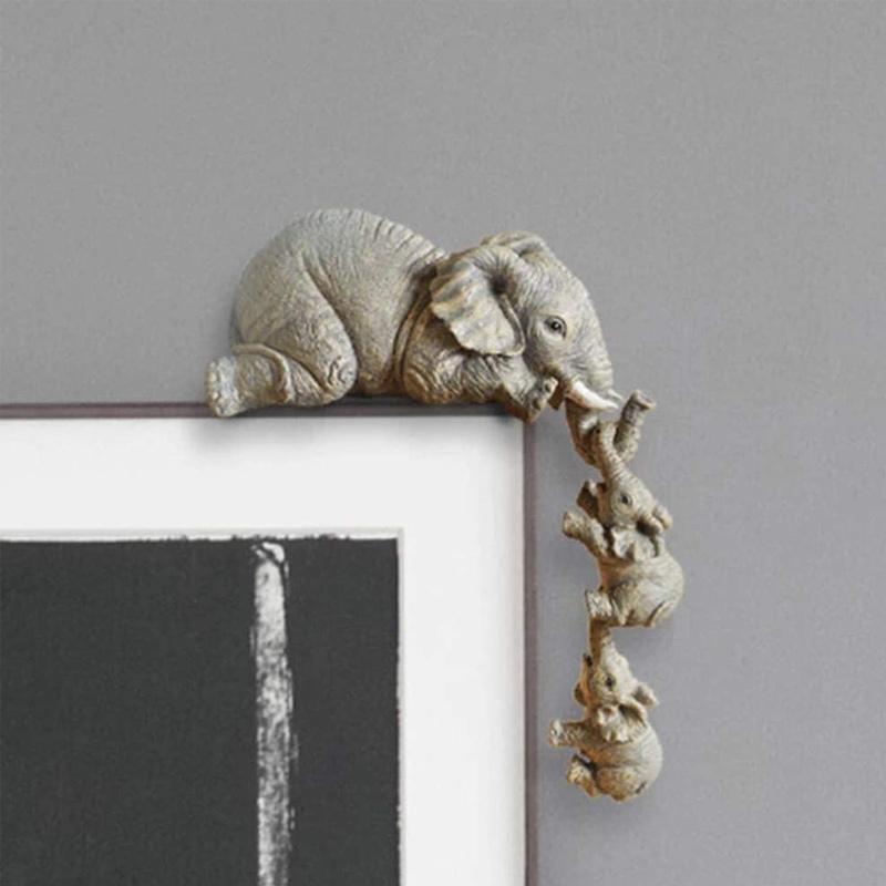 Handmålad Elefant | Inredningsdekoration