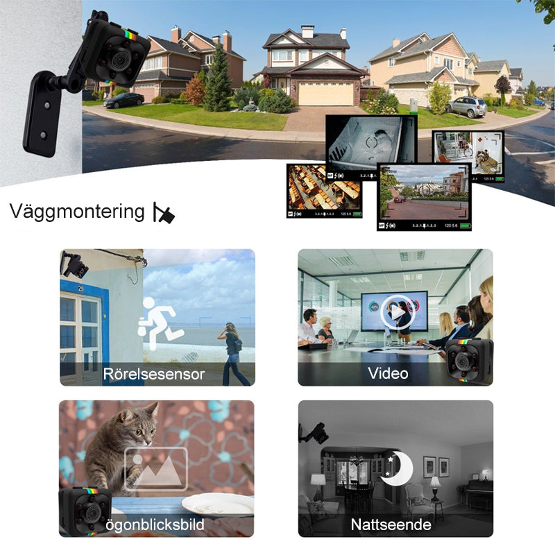 HD 1080P Utomhus Mini Övervakningskamera