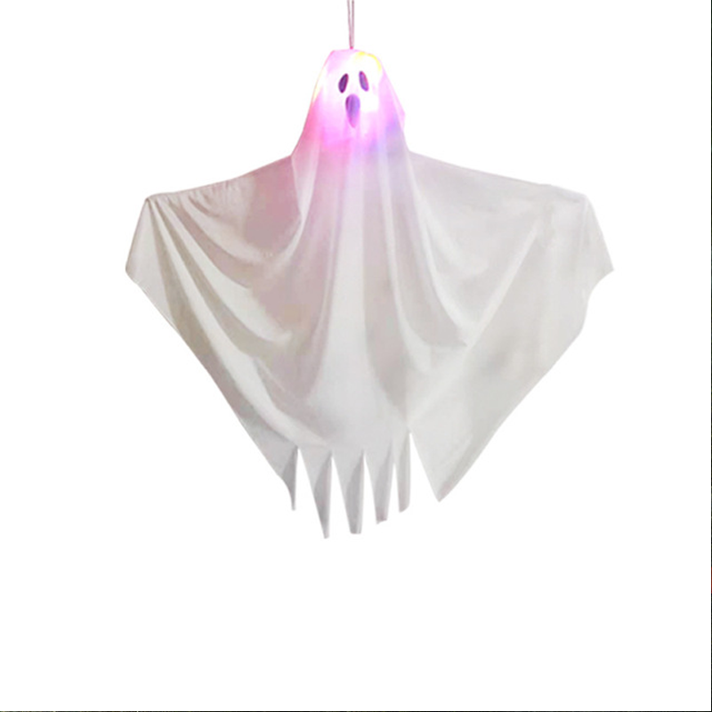 Halloween dekoration LED-ljus hängande spöke
