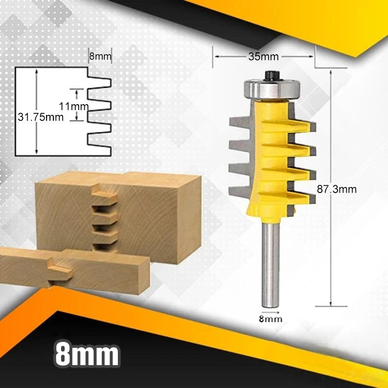 Tungan & Räffla Fräsning Router Bit