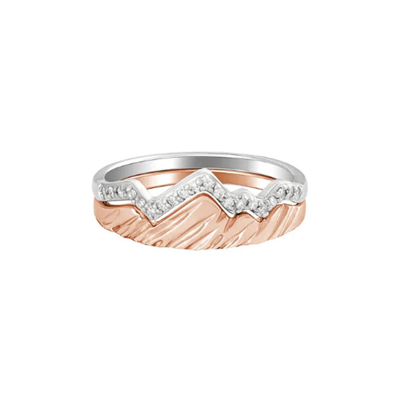 Mountain Stacked Ring