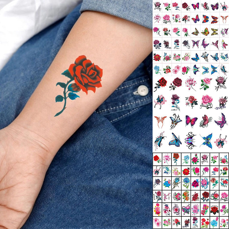 Trendiga 3D-tatueringsklistermärken
