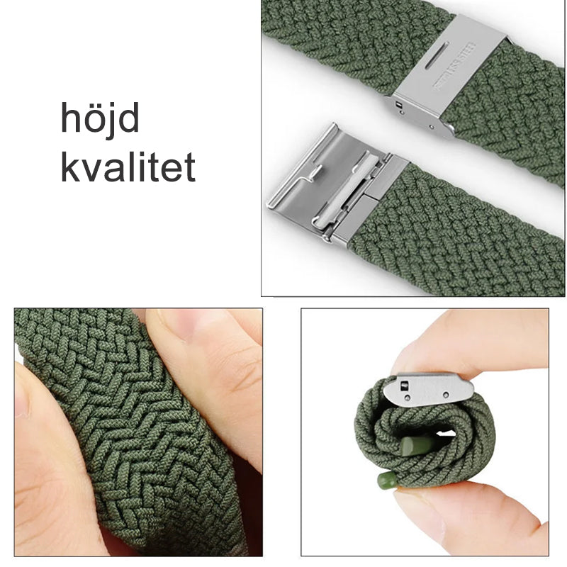 Flätat Nylonband för klocka