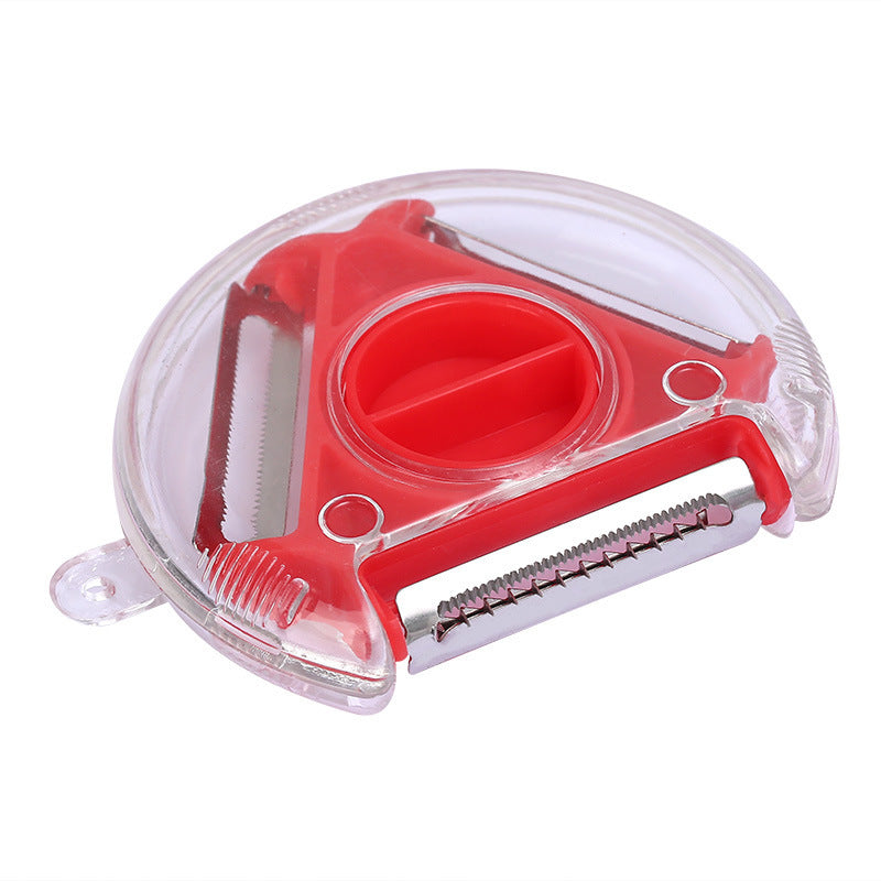 Multifunctional Rotary Peeler with 3 Blades