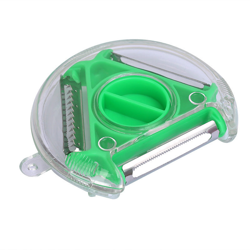 Multifunctional Rotary Peeler with 3 Blades