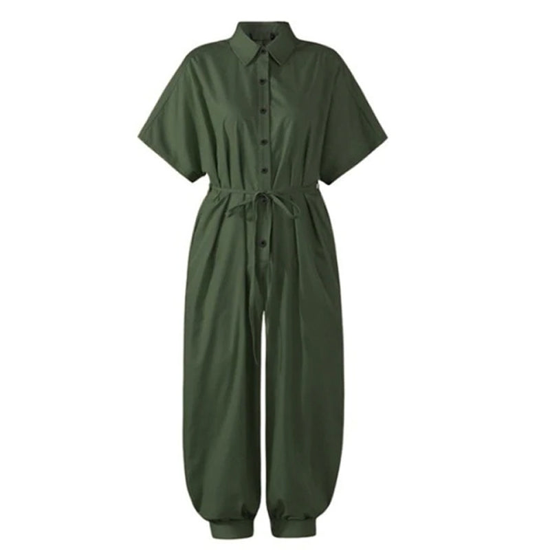 Jumpsuit med knäppning