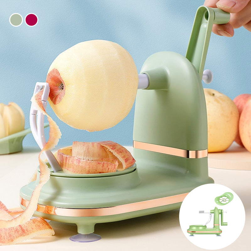 Hand-cranked Apple Peeler