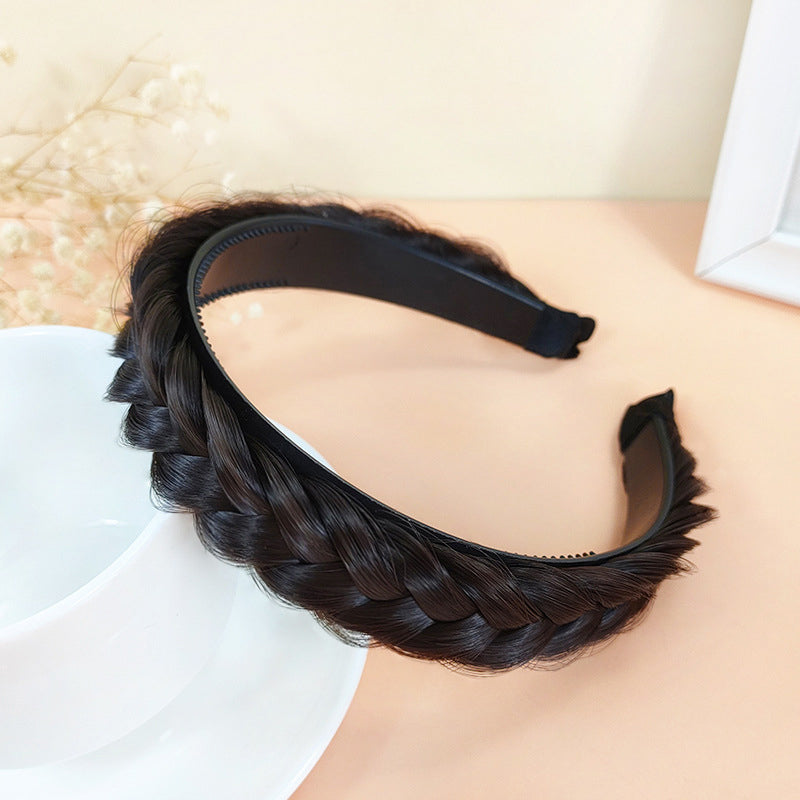 Non-slip braided wig Diadem